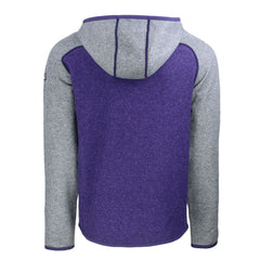 Minnesota Vikings Cutter & Buck Helmet Mainsail Sweater-Knit Full-Zip Hoodie | NFL Near me