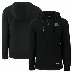 Detroit Lions Cutter & Buck Helmet Roam Eco Half-Zip Recycled Pullover Hoodie | NFL Near me