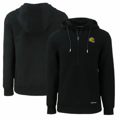 Green Bay Packers Cutter & Buck Helmet Roam Eco Half-Zip Recycled Pullover Hoodie | NFL Discount