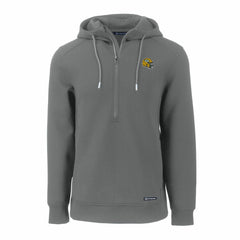 Green Bay Packers Cutter & Buck Helmet Roam Eco Half-Zip Recycled Pullover Hoodie | NFL Outlet