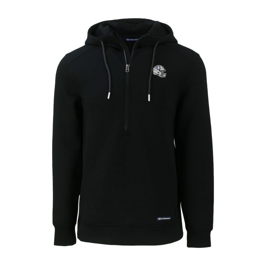 Indianapolis Colts Cutter & Buck Helmet Roam Eco Half-Zip Recycled Pullover Hoodie | NFL US