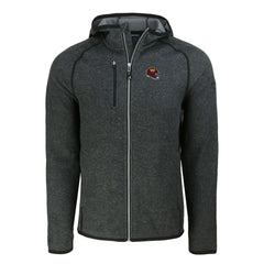 Washington Commanders Cutter & Buck Helmet Mainsail Sweater-Knit Full-Zip Hoodie | NFL On sale