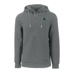 Philadelphia Eagles Cutter & Buck Helmet Roam Eco Half-Zip Recycled Pullover Hoodie | NFL Discount