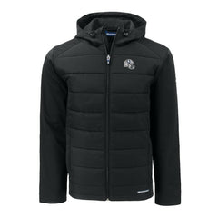 Indianapolis Colts Cutter & Buck Helmet Big & Tall Evoke Hybrid Eco Softshell Recycled Full-Zip Hoodie Jacket | NFL US