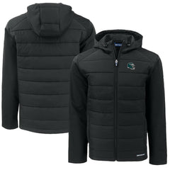 Philadelphia Eagles Cutter & Buck Helmet Big & Tall Evoke Hybrid Eco Softshell Recycled Full-Zip Jacket | NFL On sale
