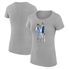 Kansas City Royals G-III 4Her by Carl Banks Women's Super-Slim Fit Lightweight Baseball Girls T-Shirt - MLB T-shirts