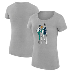 Seattle Mariners G-III 4Her by Carl Banks Women's Super-Slim Fit Lightweight Baseball Girls T-Shirt - MLB T-shirts