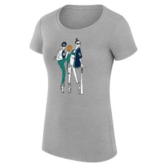 Seattle Mariners G-III 4Her by Carl Banks Women's Super-Slim Fit Lightweight Baseball Girls T-Shirt - MLB T-shirts