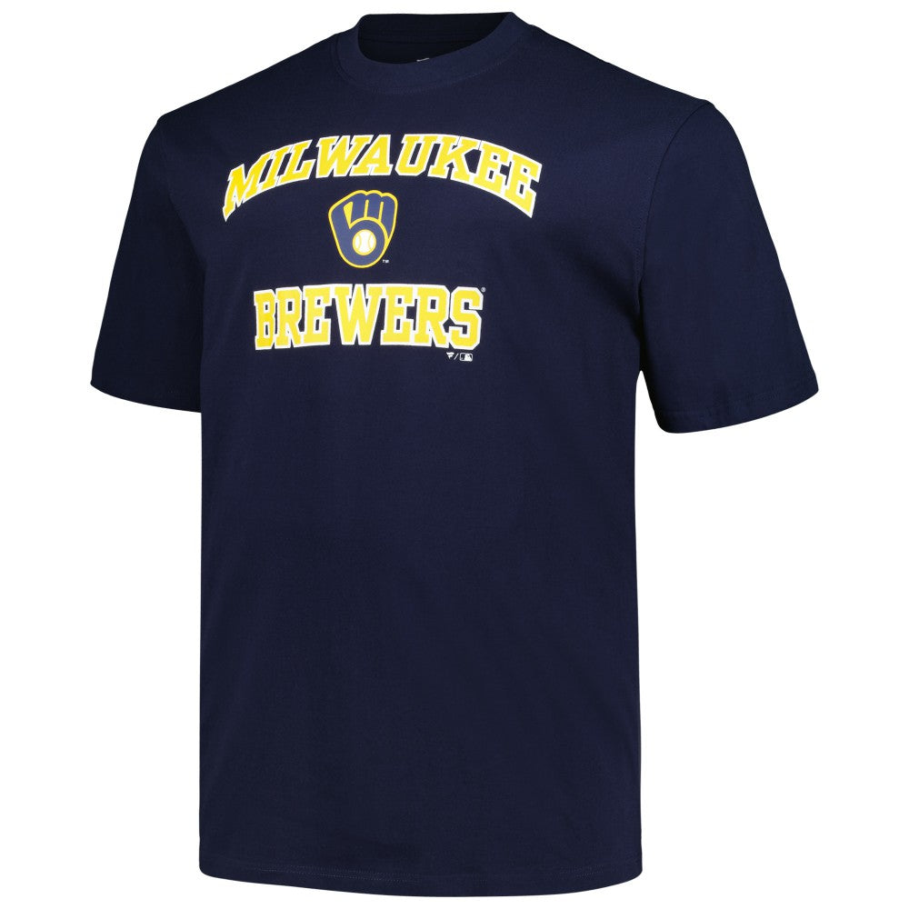 Milwaukee Brewers Profile Big & Tall Heart & Soul T-Shirt - MLB T-shirts