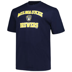 Milwaukee Brewers Profile Big & Tall Heart & Soul T-Shirt - MLB T-shirts