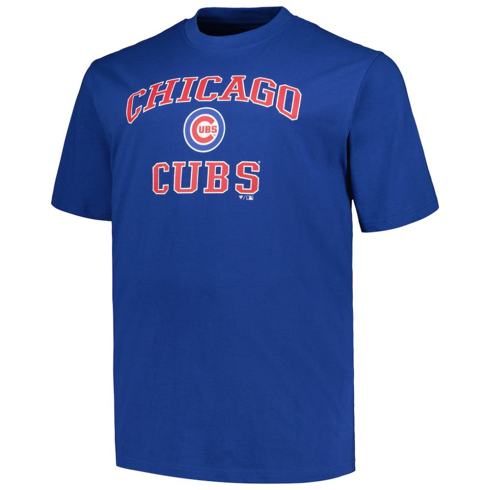 Chicago Cubs Profile Big & Tall Heart & Soul T-Shirt - MLB T-shirts