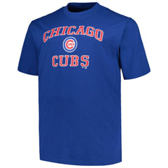 Chicago Cubs Profile Big & Tall Heart & Soul T-Shirt - MLB T-shirts