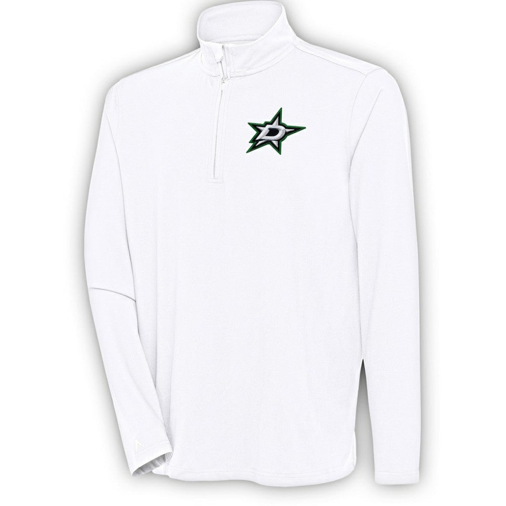 Dallas Stars Antigua Hunk Quarter-Zip Pullover Top -  NHL Pullover