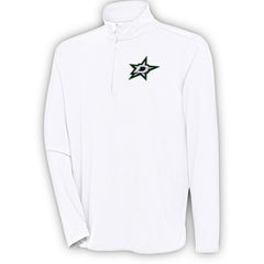Dallas Stars Antigua Hunk Quarter-Zip Pullover Top -  NHL Pullover