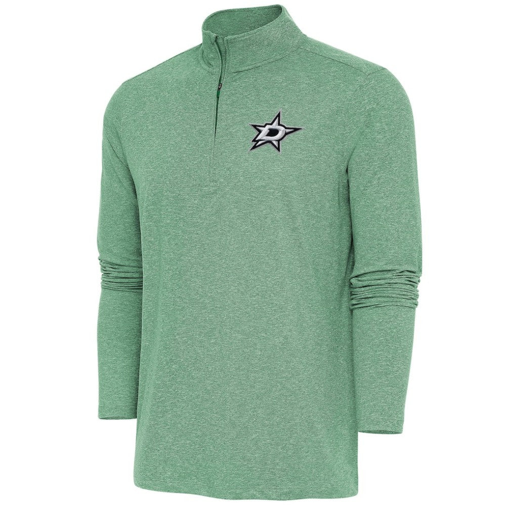Dallas Stars Antigua Hunk Quarter-Zip Pullover Top -  NHL Pullover