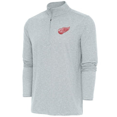 Detroit Red Wings Antigua Hunk Quarter-Zip Pullover Top -  NHL Pullover