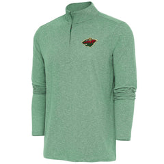 Minnesota Wild Antigua Hunk Quarter-Zip Pullover Top -  NHL Pullover