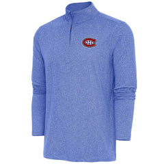 Montreal Canadiens Antigua Hunk Quarter-Zip Pullover Top -  NHL Pullover