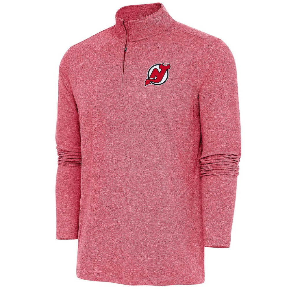 New Jersey Devils Antigua Hunk Quarter-Zip Pullover Top -  NHL Jerseys