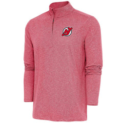 New Jersey Devils Antigua Hunk Quarter-Zip Pullover Top -  NHL Jerseys