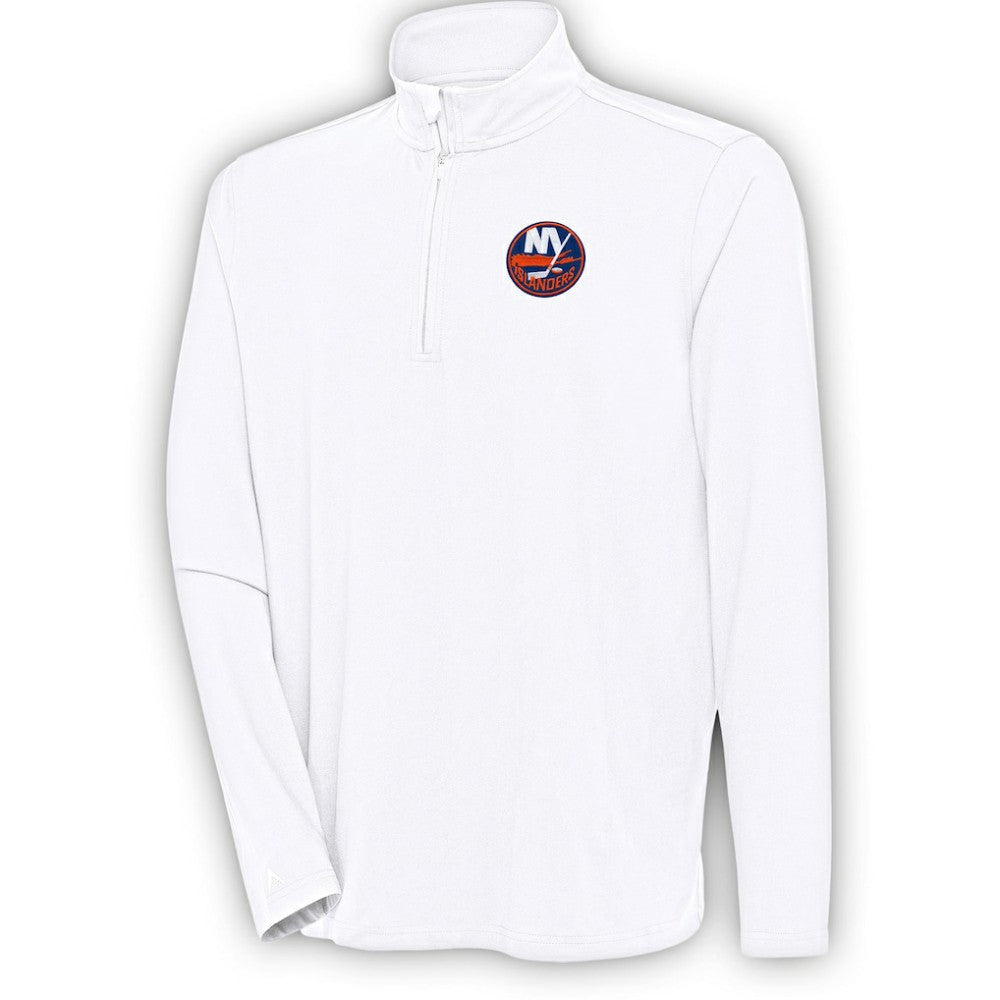 New York Islanders Antigua Hunk Quarter-Zip Pullover Top -  NHL Pullover
