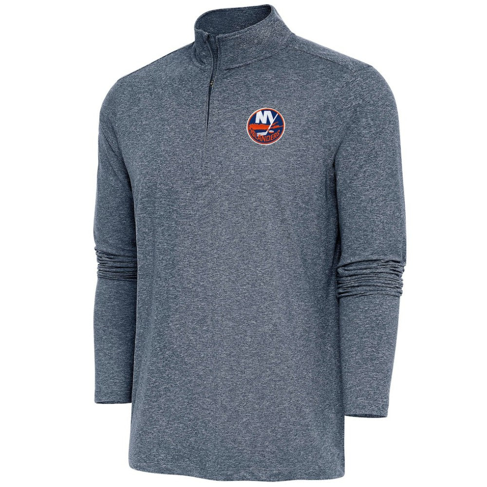New York Islanders Antigua Hunk Quarter-Zip Pullover Top -  NHL Pullover