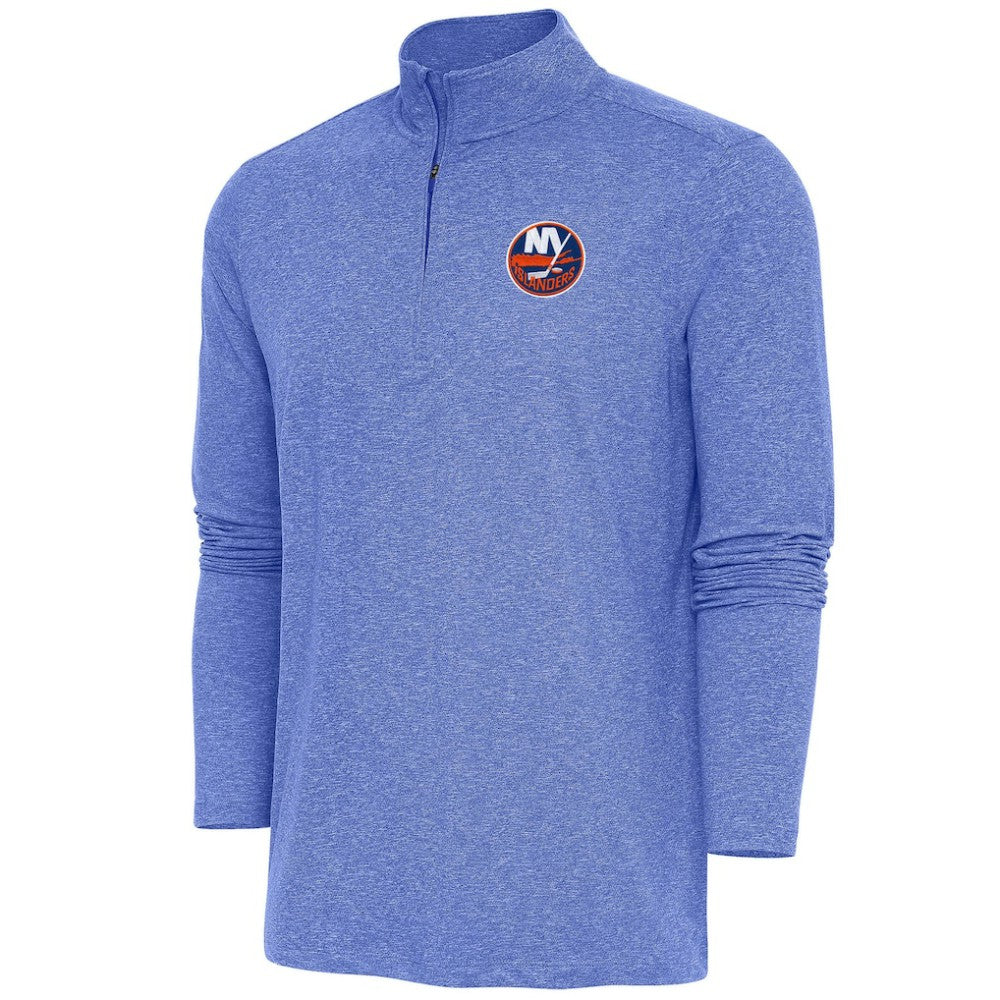 New York Islanders Antigua Hunk Quarter-Zip Pullover Top -  NHL Pullover
