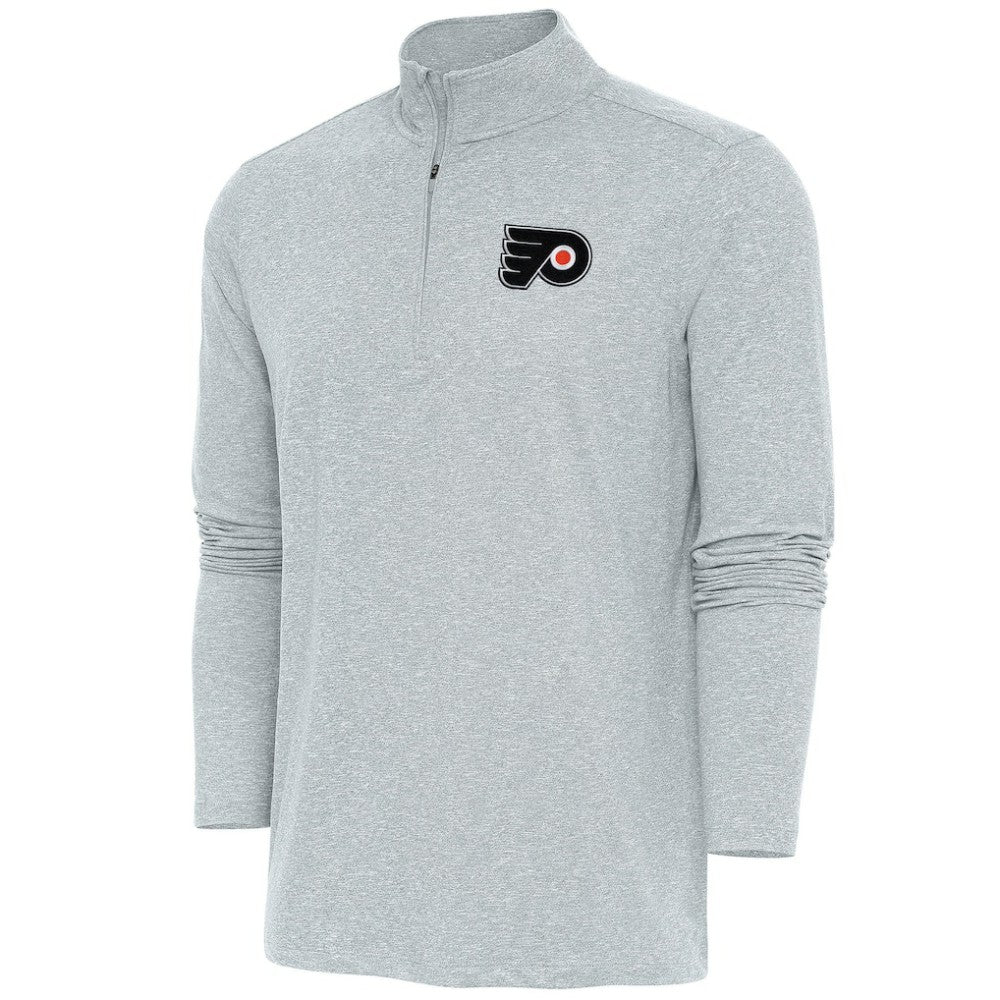 Philadelphia Flyers Antigua Hunk Quarter-Zip Pullover Top -  NHL Pullover