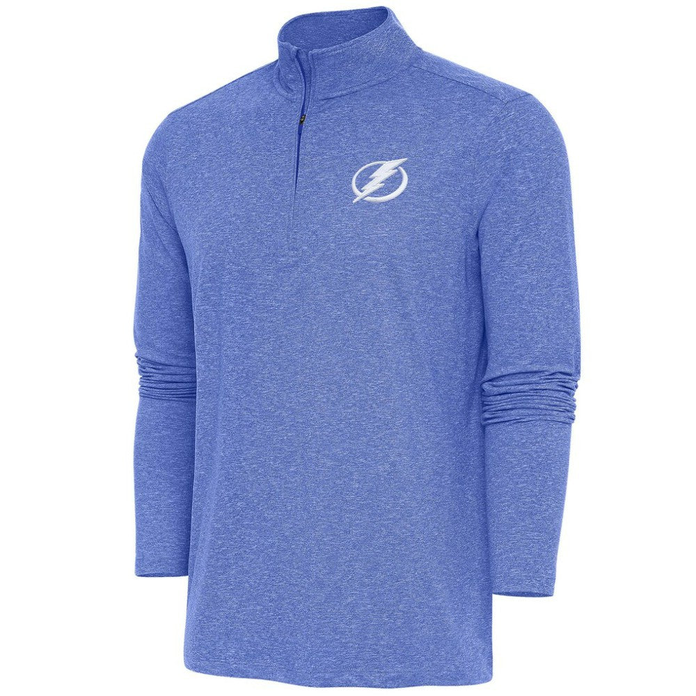 Tampa Bay Lightning Antigua Hunk Quarter-Zip Pullover Top -  NHL Pullover