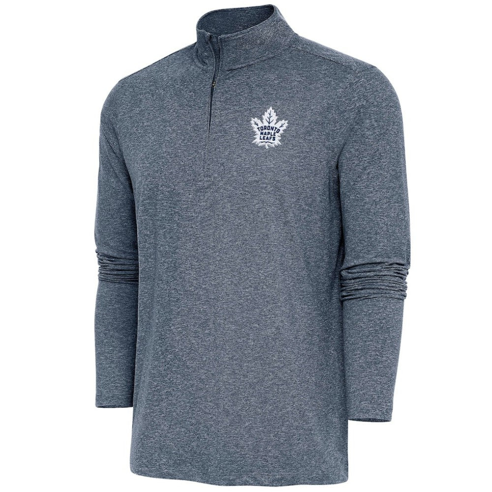 Toronto Maple Leafs Antigua Hunk Quarter-Zip Pullover Top -  NHL Pullover