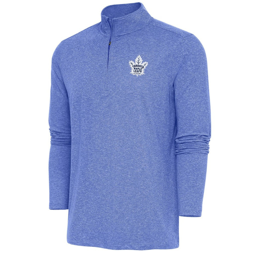 Toronto Maple Leafs Antigua Hunk Quarter-Zip Pullover Top -  NHL Pullover