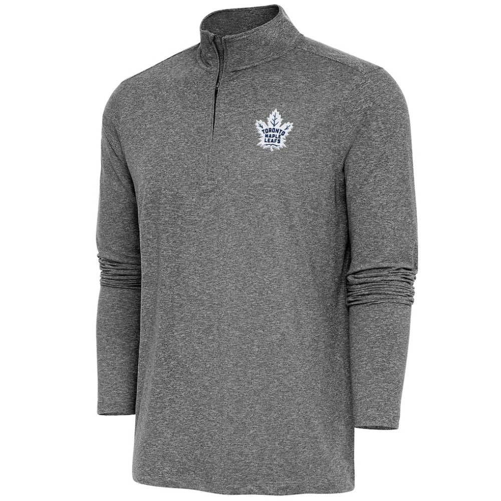 Toronto Maple Leafs Antigua Hunk Quarter-Zip Pullover Top -  NHL Pullover