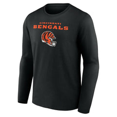 Cincinnati Bengals Ja'Marr Chase  Team Wordmark Player Name & Number Long Sleeve T-Shirt | NFL Discount