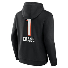 Cincinnati Bengals Ja'Marr Chase  Team Wordmark Player Name & Number Pullover Hoodie | NFL Online