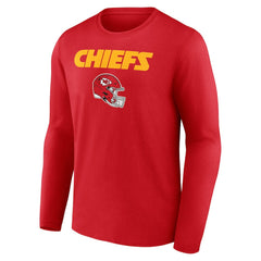Kansas City Chiefs Travis Kelce  Team Wordmark Player Name & Number Long Sleeve T-Shirt | NFL US