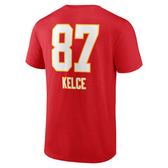 Kansas City Chiefs Travis Kelce  Team Wordmark Player Name & Number T-Shirt | NFL Near me