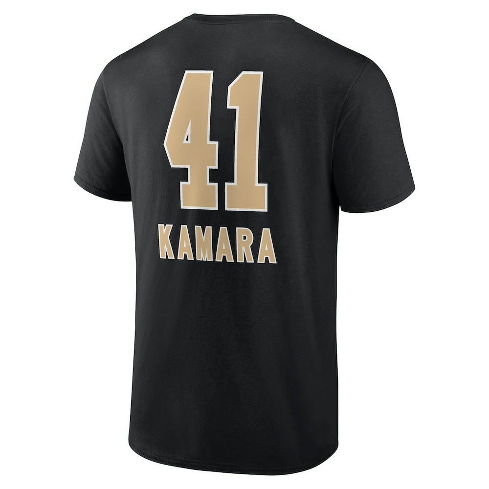 New Orleans Saints Alvin Kamara  Team Wordmark Player Name & Number T-Shirt | NFL Hot