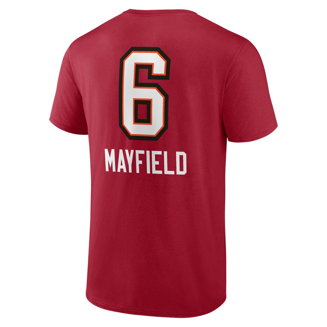Tampa Bay Buccaneers Baker Mayfield  Team Wordmark Player Name & Number T-Shirt | NFL Hot