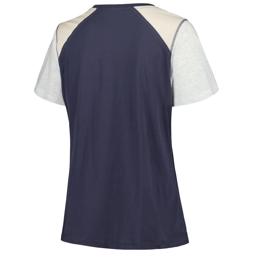 Houston Astros '47 Women's Plus Size Henley T-Shirt - MLB T-shirts