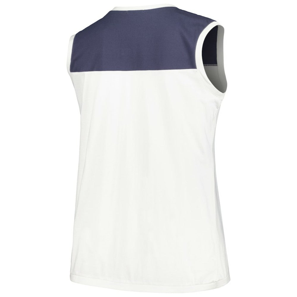 Tampa Bay Rays '47 Women's Plus Size Waist Length Muscle Tank Top - MLB Tanks