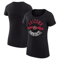 Arizona Diamondbacks G-III 4Her by Carl Banks Women's Super-Slim Fit Lightweight City Graphic T-Shirt - MLB T-shirts