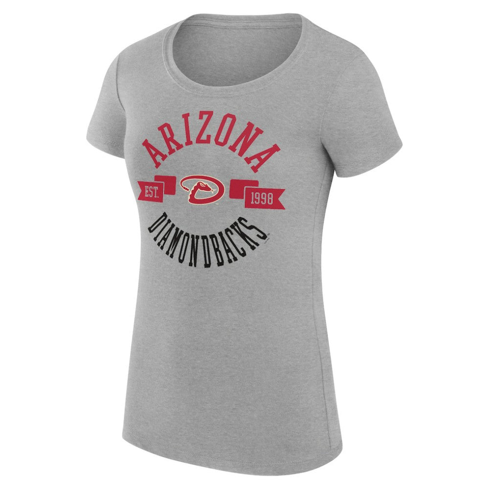 Arizona Diamondbacks G-III 4Her by Carl Banks Women's Super-Slim Fit Lightweight City Graphic T-Shirt - MLB T-shirts