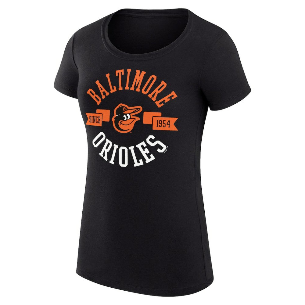 Baltimore Orioles G-III 4Her by Carl Banks Women's Super-Slim Fit Lightweight City Graphic T-Shirt - MLB T-shirts