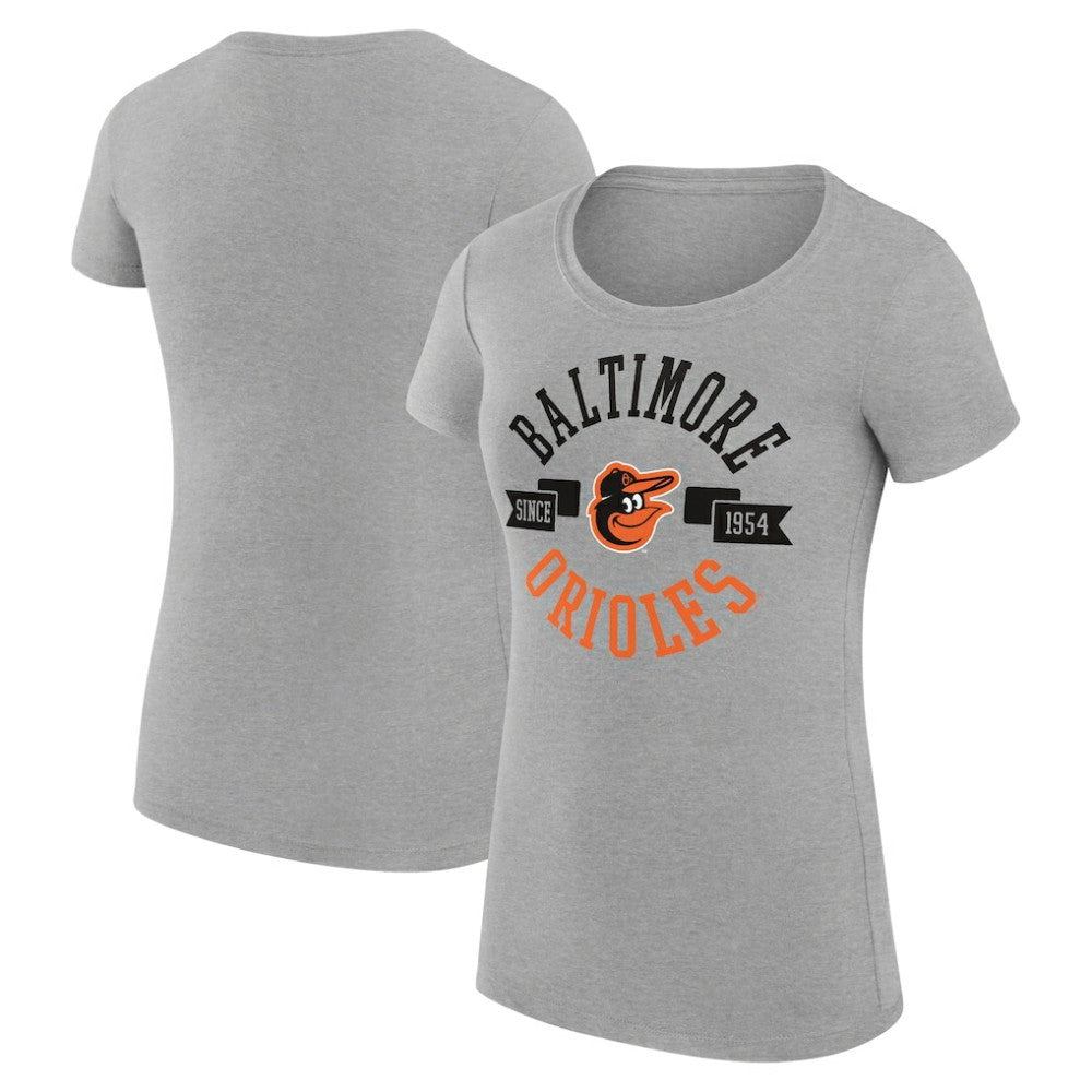 Baltimore Orioles G-III 4Her by Carl Banks Women's Super-Slim Fit Lightweight City Graphic T-Shirt - MLB T-shirts