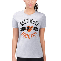 Baltimore Orioles G-III 4Her by Carl Banks Women's Super-Slim Fit Lightweight City Graphic T-Shirt - MLB T-shirts
