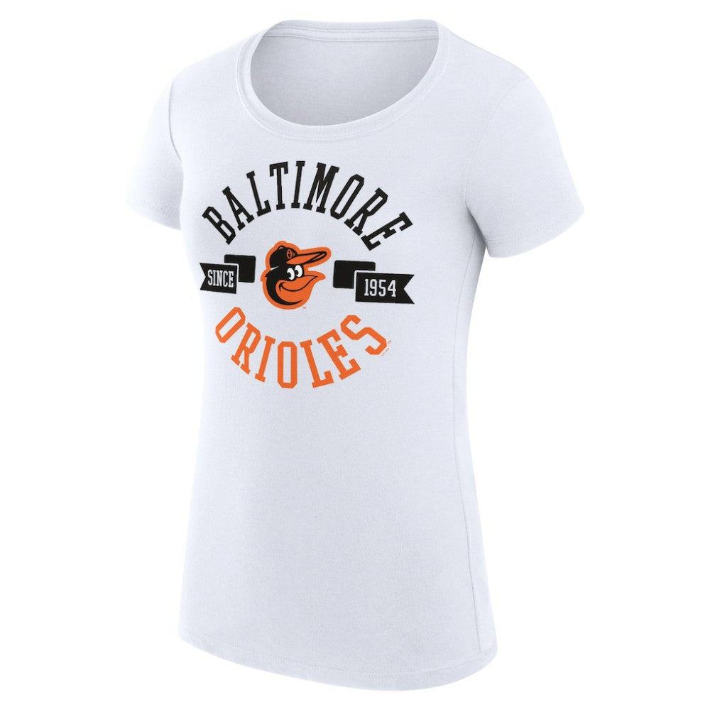 Baltimore Orioles G-III 4Her by Carl Banks Women's Super-Slim Fit Lightweight City Graphic T-Shirt - MLB T-shirts