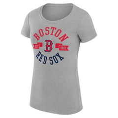 Boston Red Sox G-III 4Her by Carl Banks Women's Super-Slim Fit Lightweight City Graphic T-Shirt - MLB T-shirts