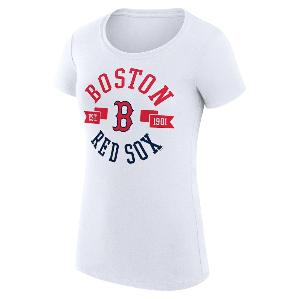 Boston Red Sox G-III 4Her by Carl Banks Women's Super-Slim Fit Lightweight City Graphic T-Shirt - MLB T-shirts