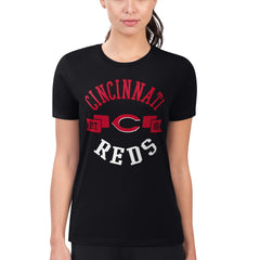 Cincinnati Reds G-III 4Her by Carl Banks Women's Super-Slim Fit Lightweight City Graphic T-Shirt - MLB T-shirts