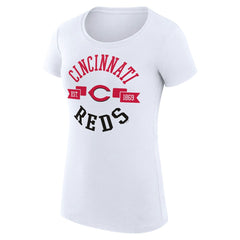 Cincinnati Reds G-III 4Her by Carl Banks Women's Super-Slim Fit Lightweight City Graphic T-Shirt - MLB T-shirts